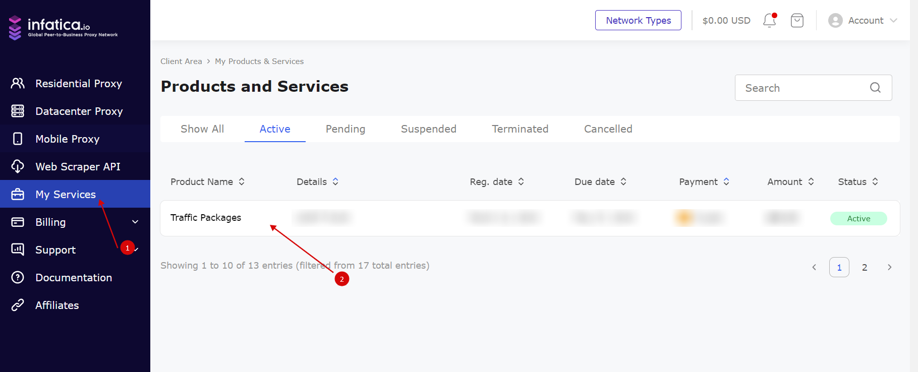 dashboard-services