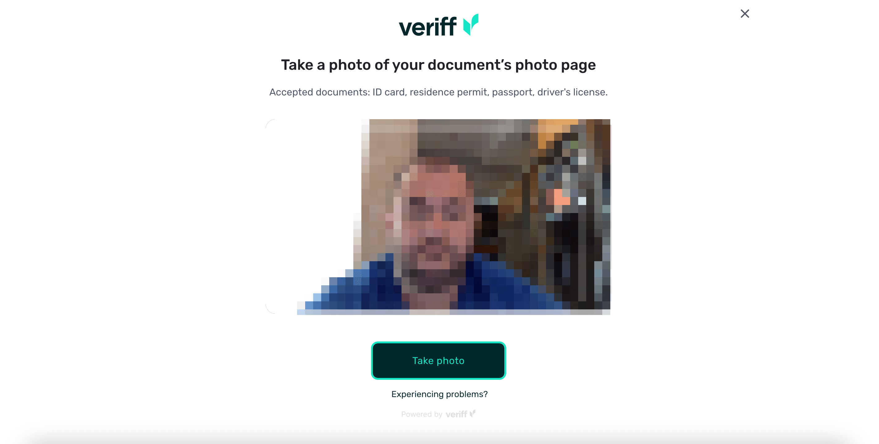 dashboard verification photo