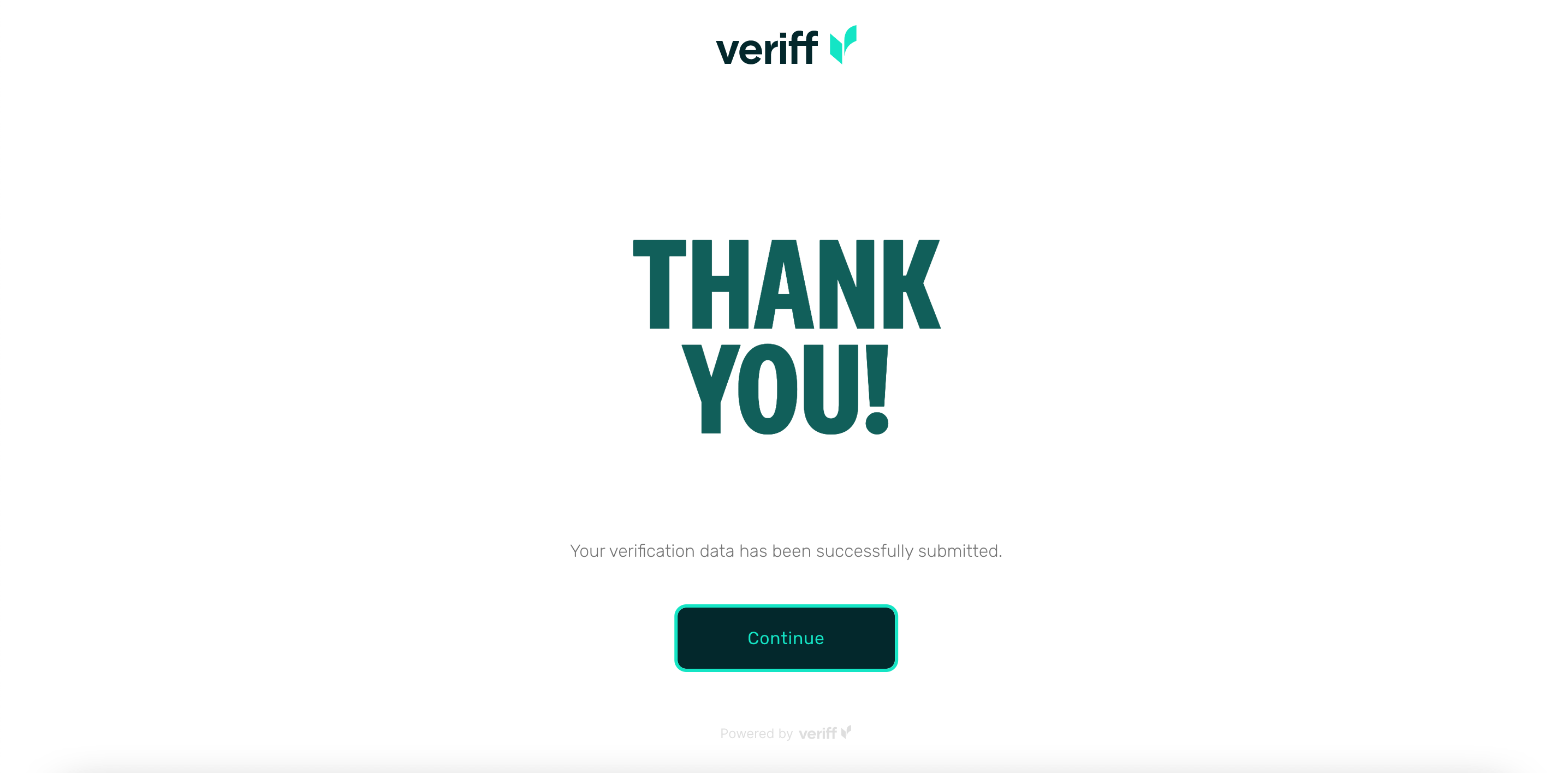 dashboard verification thanks